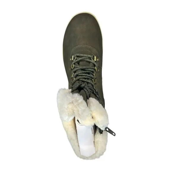 Jambu Women's Blue Creek Water Resistant Snow Boot olive, 9M