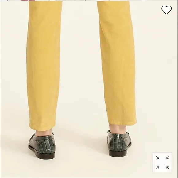 J.Crew Winona loafers in croc-embossed leather