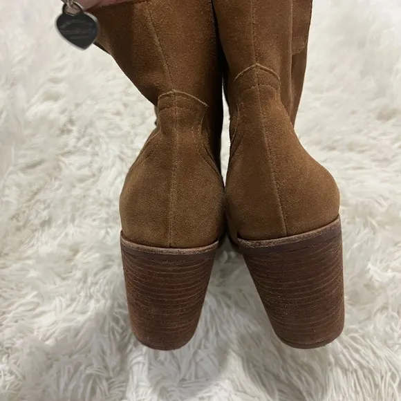 Jeffrey Campbell Guinn Sherpa-Lined Boots - size 9.5