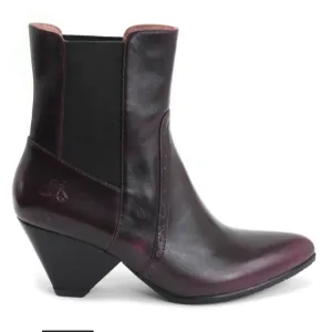 John Fluevog Brogued Mid-Height Chelsea Boots