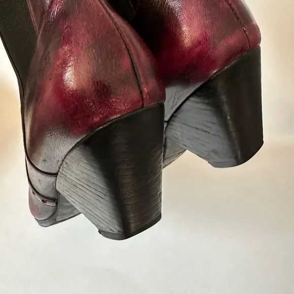 John Fluevog Brogued Mid-Height Chelsea Boots