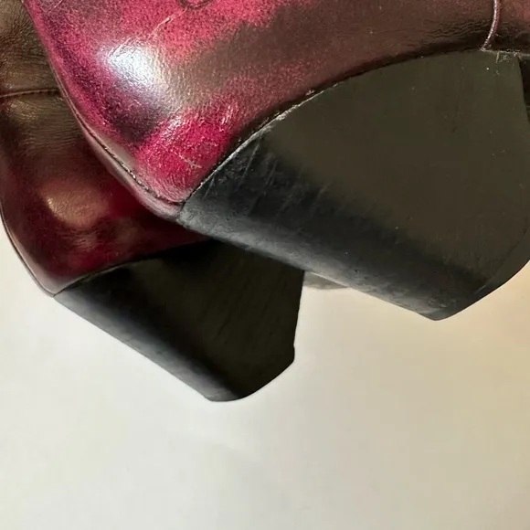 John Fluevog Brogued Mid-Height Chelsea Boots
