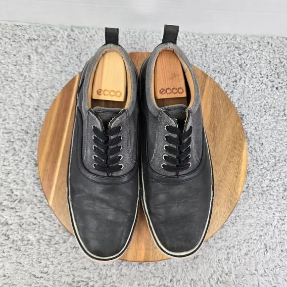 John Varvatos Star USA Redding Casual Leather Canvas Lace Up Sneakers Mens 12 M