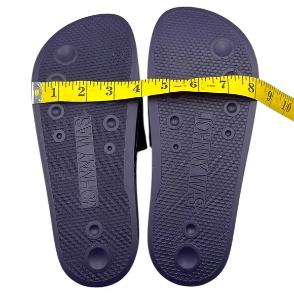 Johnny Was Supernova Platform Pool Slide Sandals Size 8
