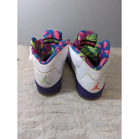 Jordan 5 Retro &quot;Alternate Bel-Air&quot; Fresh Prince Sneakers DB3024-100 Size 5.5Y‎