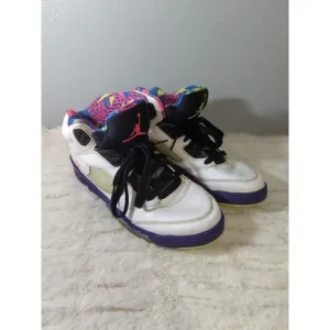 Jordan‎ 5 Retro &quot;Alternate Bel-Air&quot; Fresh Prince Sneakers DB3024-100 Size 5.5Y