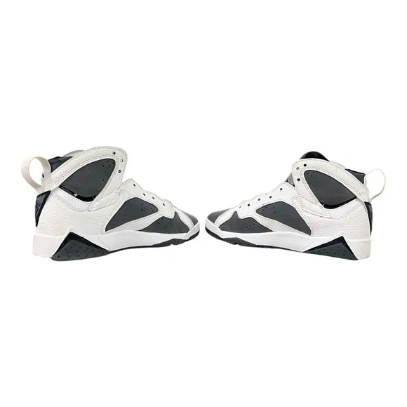 Jordan 7 Flint Grey/White/purple 2021 Youth Size 4.5