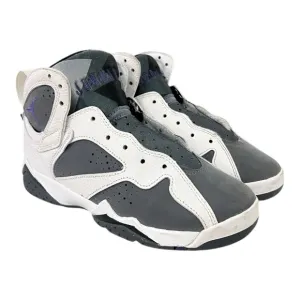 Jordan 7 Flint Grey/White/purple 2021 Youth Size 4.5