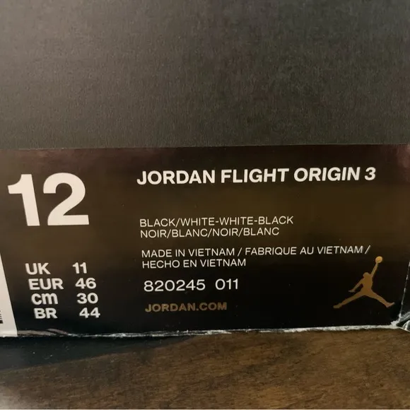 Jordan Flight Black 2015