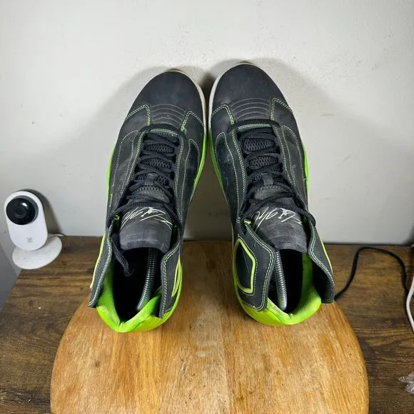 Jordan Flight Luminary Green Shoe Sneakers Men's Size 13 551820-031