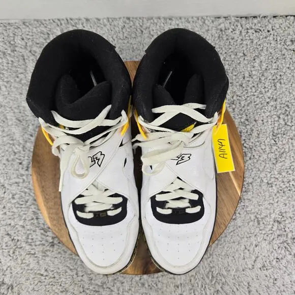 Jordan Fusion 8 Varsity Maize White Yellow Athletic Sneakers Mens 13 384522-102