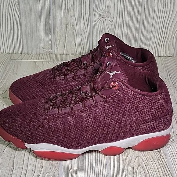 Jordan Horizon Low Night Maroon Athletic Sneakers Mens Size 11