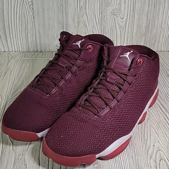 Jordan Horizon Low Night Maroon Athletic Sneakers Mens Size 11