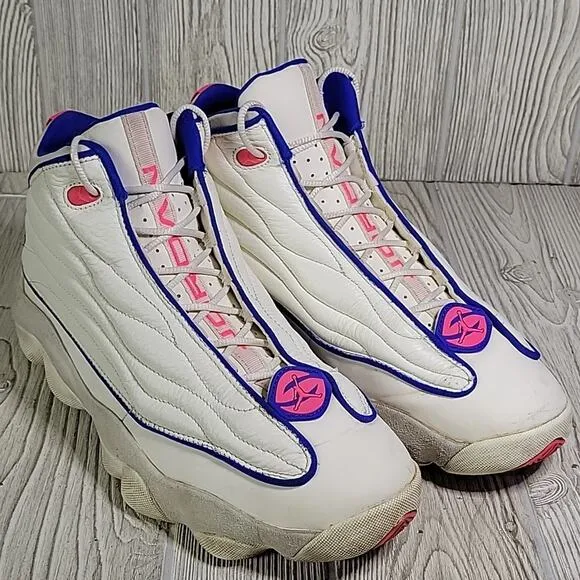 Jordan Pro Strong Racer Pink Athletic Sneakers Mens Size 9.5