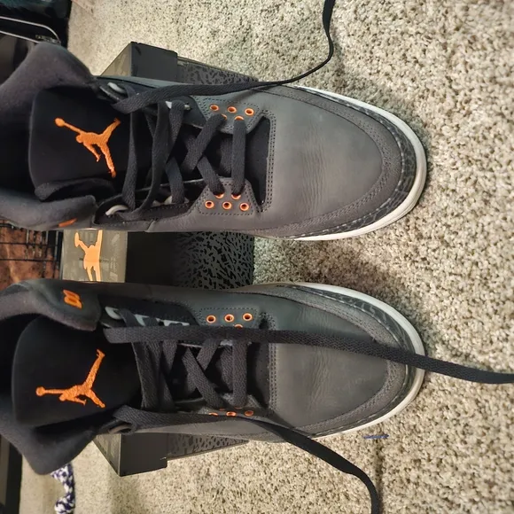 Jordan Retro 3 Fear (2023) 12.5M - Pre-owned WORN ONCE