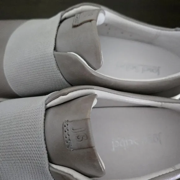 Josef Seibel Women Caren 14 Gray Leather Casual Slip On Sneakers US10 (40)