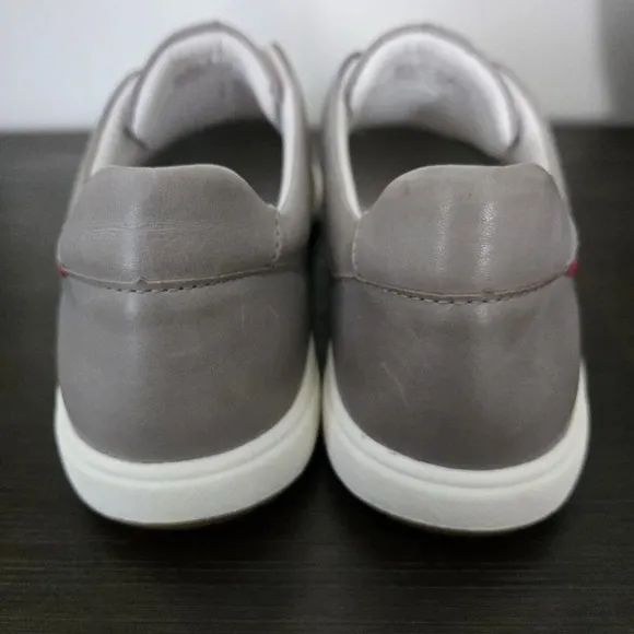 Josef Seibel Women Caren 14 Gray Leather Casual Slip On Sneakers US10 (40)
