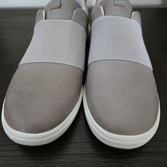 Josef Seibel Women Caren 14 Gray Leather Casual Slip On Sneakers US10 (40)