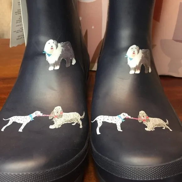 Joules Right as Rain Mid Height Rainboots  NWT  W8