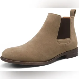 Jousen Milan Men’s Chelsea Suede Boots• Comfort, size 10• New