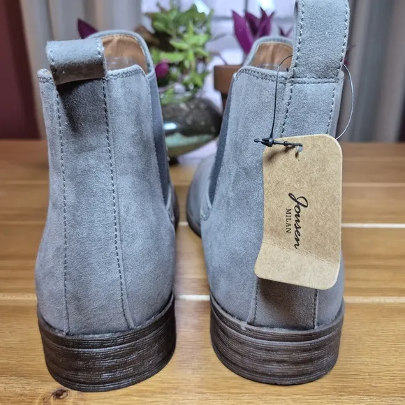 Jousen Suede Chelsea Boots -‎ Mens Size 8