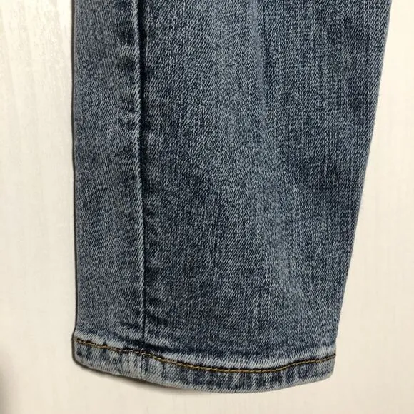 Judy Blue Womens Jeans Lillian High Rise Slim Straight Fit Size 26 Distressed