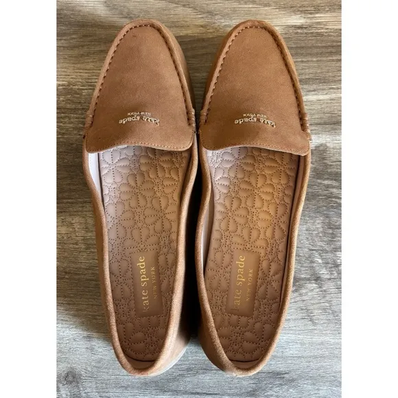 Kate Spade Dakota Suede Leather Loafers Womens Size 11