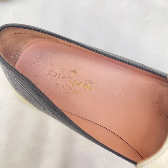 Kate Spade Leather Colorblock Loafers 6,5