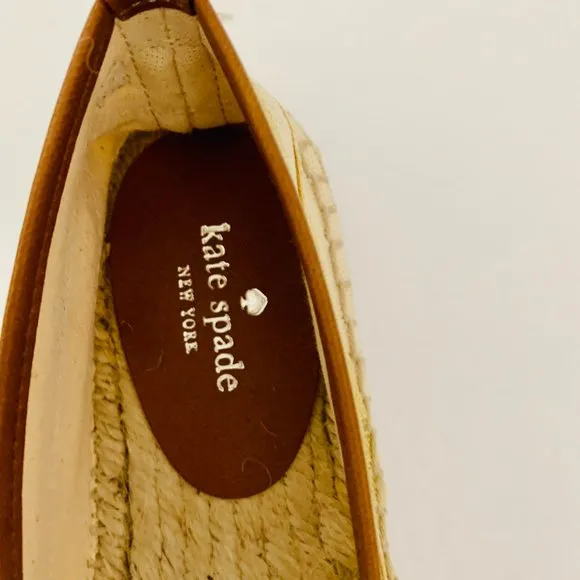 KATE SPADE NEW YORK LIDO STRIPED SLIP-ON ESPADRILLES
