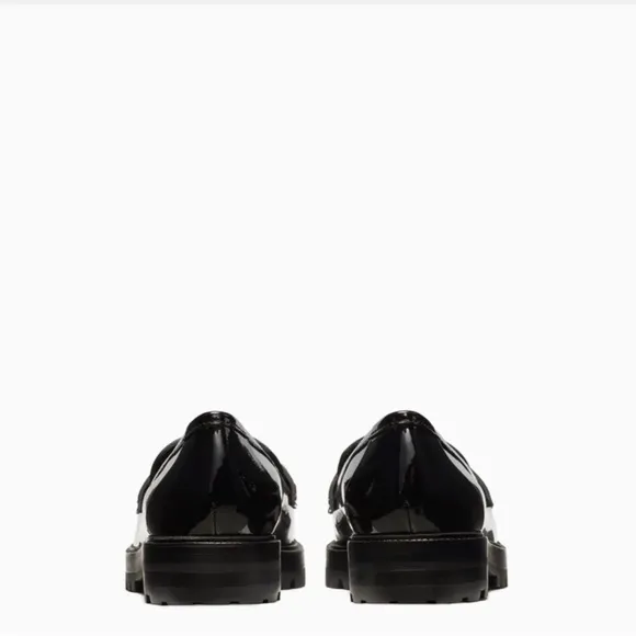 Kate Spade Prima Loafers in Black Patent Leather