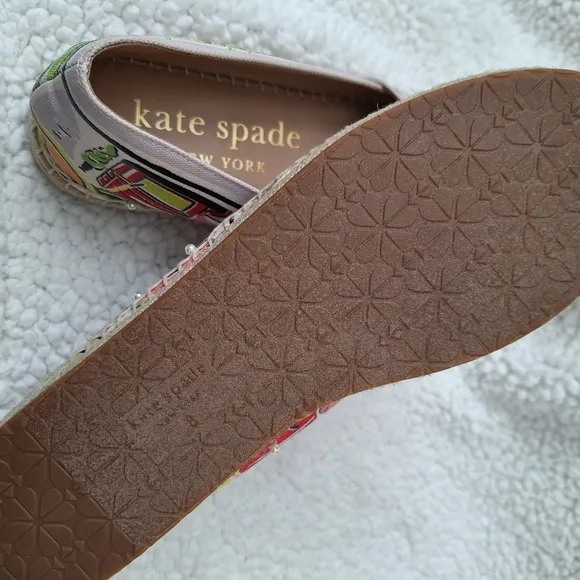 Kate Spade Putt Putt Espadrilles Womens Size 8