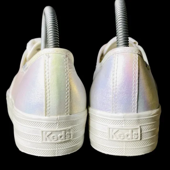 Keds Sneakers Iridescent Point Toe Platform 8.5