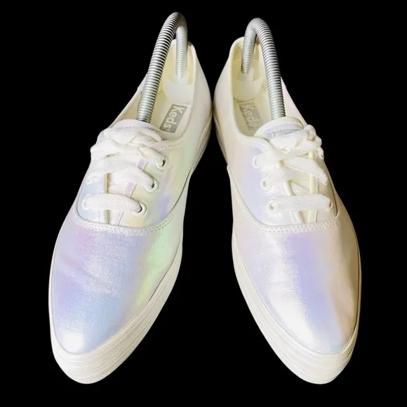 Keds Sneakers Iridescent Point Toe Platform 8.5