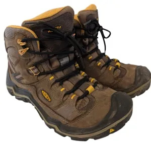 KEEN Targhee Mid-Height Keen.Dry Weatherproof Leather Hiking Boots 9 39