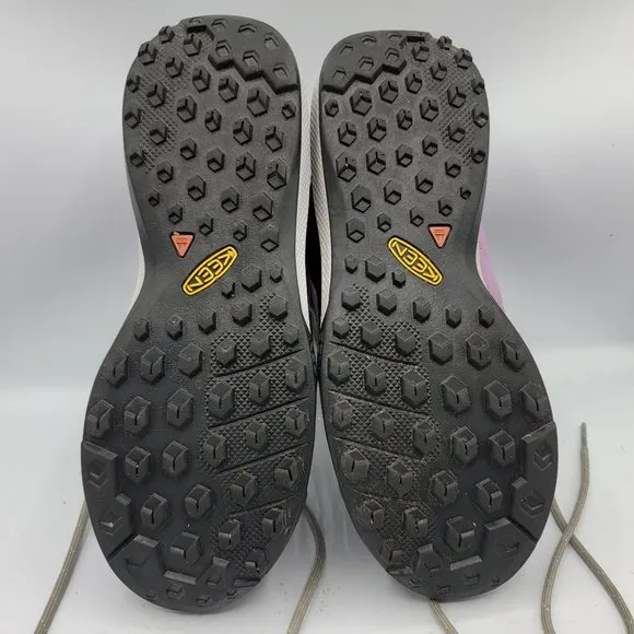 Keen Tempo Womens 7.5 Purple Flex Mid Height Lightweight Waterproof Hiking Boots