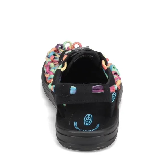 KEEN WOMEN'S UNEEK CLASSIC TWO CORD SANDALS, ORIGINAL TIE DYE, 9