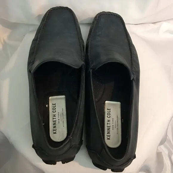Kenneth Cole leather Blue loafers size 91/2