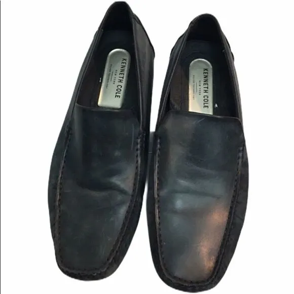 Kenneth Cole leather Blue loafers size 91/2
