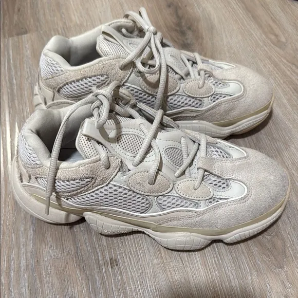 Kids Cream Sneakers