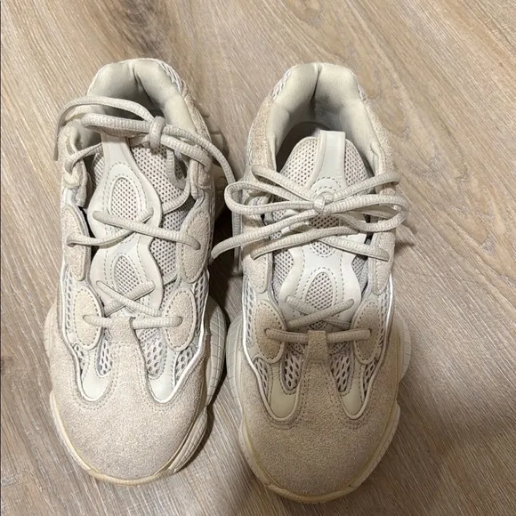 Kids Cream Sneakers