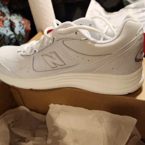 Kids New Balance White Sneakers
