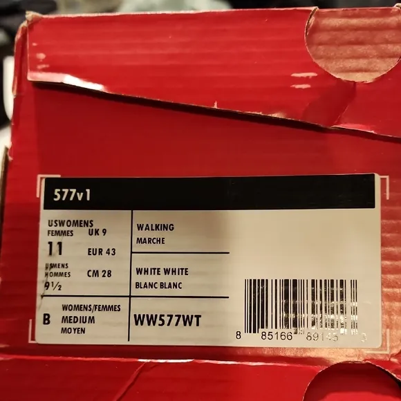 Kids New Balance White Sneakers