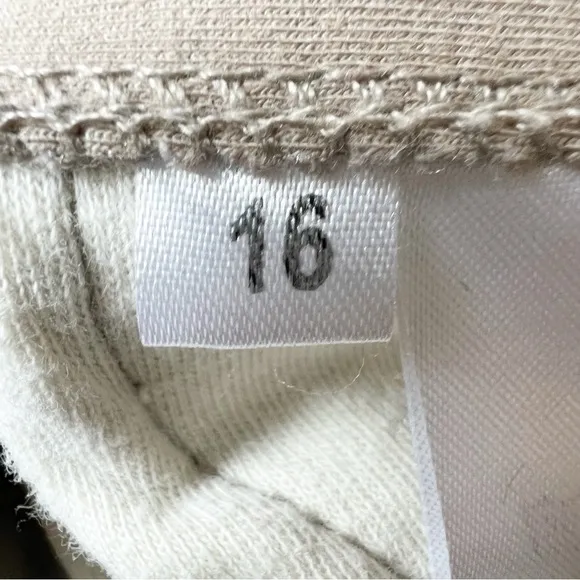 Kids Ovation Euroknit Melange X-Grip Knee Patch Euroseat Breeches Tan 16
