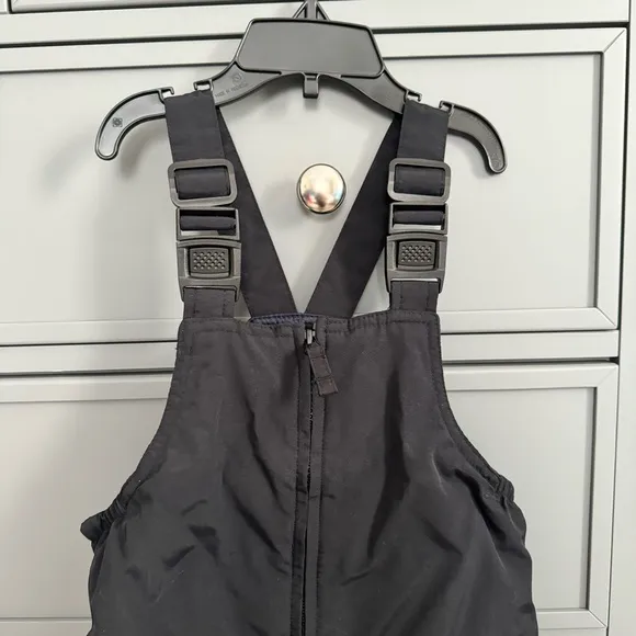 LAND’S END KIDS SQUALL WATERPROOF INSULATED IRON KNEE SNOW BIB PANTS SIZE 4