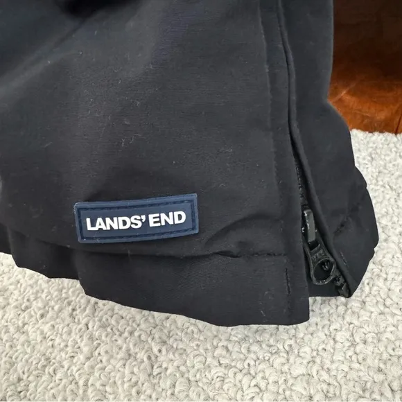 LAND’S END KIDS SQUALL WATERPROOF INSULATED IRON KNEE SNOW BIB PANTS SIZE 4