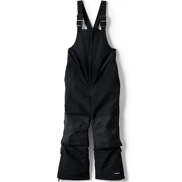 LAND’S END KIDS SQUALL WATERPROOF INSULATED IRON KNEE SNOW BIB PANTS SIZE 4