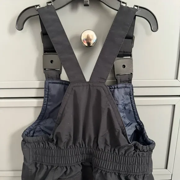 LAND’S END KIDS SQUALL WATERPROOF INSULATED IRON KNEE SNOW BIB PANTS SIZE 4