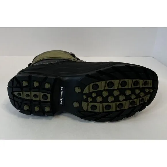 Land's End Thinsulate Ultra Insulation 400Gram‎ Lace up boots Fern Green US 8.5D