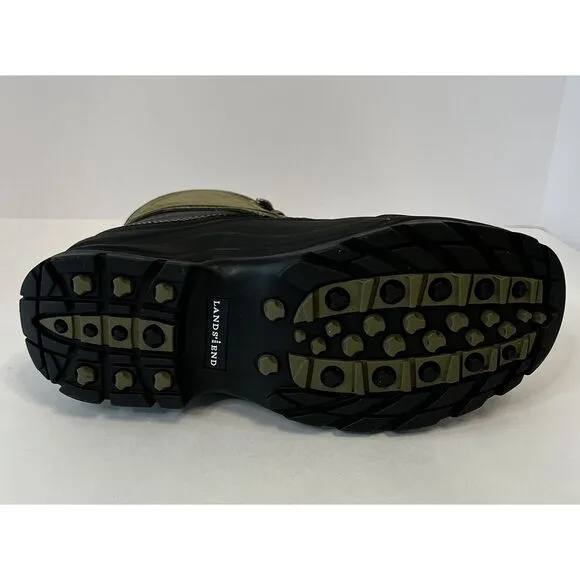 Land's End Thinsulate Ultra Insulation 400Gram‎ Lace up boots Fern Green US 8.5D