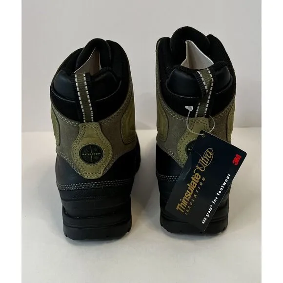 Land's End Thinsulate Ultra Insulation 400Gram‎ Lace up boots Fern Green US 8.5D